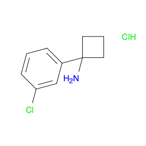 1-(3-chlorophenyl)cyclobutan-1-amine hydrochloride