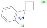 1-(2-Chlorophenyl)cyclobutan-1-amine hydrochloride