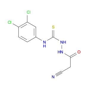 2-Cyano-N-{[(3,4-Dichlorophenyl)Carbamothioyl]Amino}Acetamide