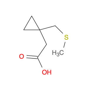2-{1-[(methylsulfanyl)methyl]cyclopropyl}acetic acid