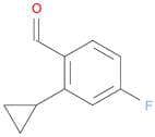 2-Cyclopropyl-4-fluorobenzaldehyde