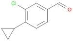 3-Chloro-4-cyclopropylbenzaldehyde