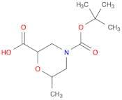 4-[(tert-Butoxy)carbonyl]-6-methylmorpholine-2-carboxylic acid
