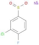 3-Chloro-4-fluorobenzenesulfinic acid sodium salt