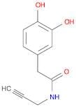 2-(3,4-Dihydroxyphenyl)-N-(prop-2-yn-1-yl)acetamide