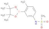 N-[4-methyl-3-(tetramethyl-1,3,2-dioxaborolan-2-yl)phenyl]methanesulfonamide