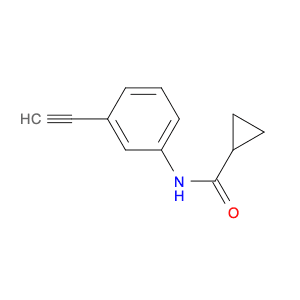 n-(3-Ethynylphenyl)cyclopropanecarboxamide