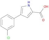 4-(3-Chlorophenyl)-1H-pyrrole-2-carboxylic acid
