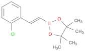 (E)-2-(2-Chlorostyryl)-4,4,5,5- tetramethyl-1,3,2-dioxaborolane