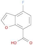 4-Fluorobenzofuran-7-carboxylic acid