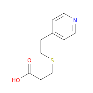 3-((2-(Pyridin-4-yl)ethyl)thio)propanoic acid