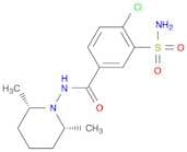 Benzamide,3-(aminosulfonyl)-4-chloro-N-[(2R,6S)-2,6-dimethyl-1-piperidinyl]-, rel-