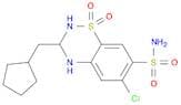 2H-1,2,4-Benzothiadiazine-7-sulfonamide,6-chloro-3-(cyclopentylmethyl)-3,4-dihydro-, 1,1-dioxide