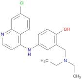 Phenol, 4-[(7-chloro-4-quinolinyl)amino]-2-[(diethylamino)methyl]-