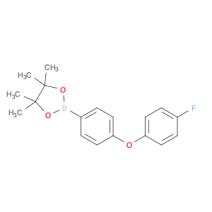 2-[4-(4-fluorophenoxy)phenyl]-4,4,5,5-tetramethyl-1,3,2-dioxaborolane