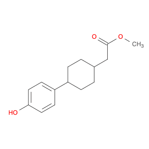 methyl 2-[4-(4-hydroxyphenyl)cyclohexyl]acetate