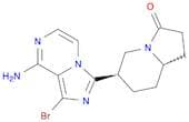 (6R,8aS)-6-(8-amino-1-bromoimidazo[1,5-a]pyrazin-3-yl)hexahydroindolizin-3(2H)-one