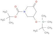 tert-Butyl 3-((tert-butyldimethylsilyl)oxy)-5-oxopiperidine-1-carboxylate