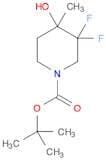 tert-Butyl 3,3-difluoro-4-hydroxy-4-methylpiperidine-1-carboxylate
