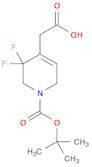 2-(1-(tert-Butoxycarbonyl)-3,3-difluoro-1,2,3,6-tetrahydropyridin-4-yl)acetic acid