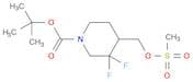 tert-Butyl 3,3-difluoro-4-((methylsulfonyloxy)methyl)piperidine-1-carboxylate