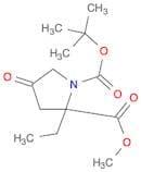 1-Tert-Butyl 2-Methyl 2-Ethyl-4-Oxopyrrolidine-1,2-Dicarboxylate