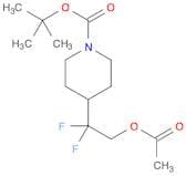 tert-Butyl 4-(2-Acetoxy-1,1-difluoroethyl)piperidine-1-carboxylate