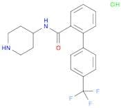 N-(piperidin-4-yl)-4'-(trifluoromethyl)-[1,1'-biphenyl]-2-carboxamide hydrochloride