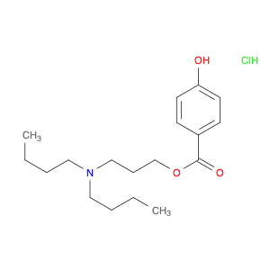 3-(Dibutylamino)propyl 4-hydroxybenzoate (Hydrochloride)