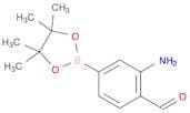 2-Amino-4-(4,4,5,5-tetramethyl-1,3,2-dioxaborolan-2-yl)benzaldehyde