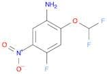 2-(Difluoromethoxy)-4-fluoro-5-nitroaniline