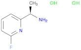 (1R)-1-(6-Fluoro(2-pyridyl))ethylamine 2hcl