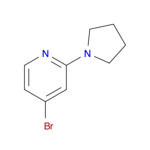 4-Bromo-2-pyrrolidin-1-ylpyridine