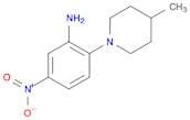 2-(4-Methyl-piperidin-1-yl)-5-nitro-phenylamine