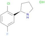 (R)-2-(2-Chloro-5-Fluorophenyl)Pyrrolidine Hydrochloride