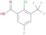 2-Chloro-5-fluoro-3-(trifluoromethyl)benzoic acid