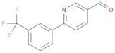 6-[3-(trifluoromethyl)phenyl]pyridine-3-carbaldehyde