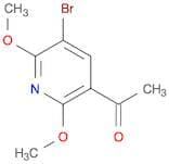 1-(5-Bromo-2,6-dimethoxypyridin-3-yl)ethanone