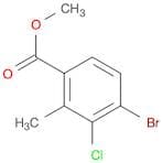Methyl 4-bromo-3-chloro-2-methylbenzoate