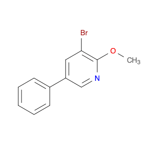 3-Bromo-2-methoxy-5-phenylpyridine