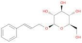 (2E)-3-Phenyl-2-propen-1-yl β-D-glucopyranoside