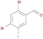 2,4-Dibromo-5-fluorobenzaldehyde