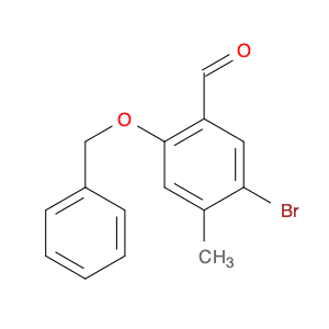 2-(Benzyloxy)-5-bromo-4-methylbenzaldehyde