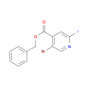 benzyl 5-bromo-2-fluoroisonicotinate