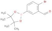 2-bromo-5-(4,4,5,5-tetramethyl-1,3,2-dioxaborolan-2-yl)benzaldehyde