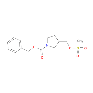 Benzyl 3-(((methylsulfonyl)oxy)methyl)pyrrolidine-1-carboxylate