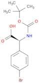 (S)-2-(4-Bromophenyl)-2-((Tert-Butoxycarbonyl)Amino)Acetic Acid