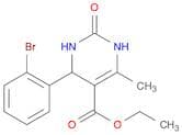 Ethyl 4-(2-bromophenyl)-6-methyl-2-oxo-1,2,3,4-tetrahydropyrimidine-5-carboxylate
