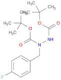 Di-tert-butyl 1-(4-fluorobenzyl)hydrazine-1,2-dicarboxylate