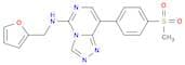 N-(furan-2-ylmethyl)-8-(4-methylsulfonylphenyl)-[1,2,4]triazolo[4,3-c]pyrimidin-5-amine